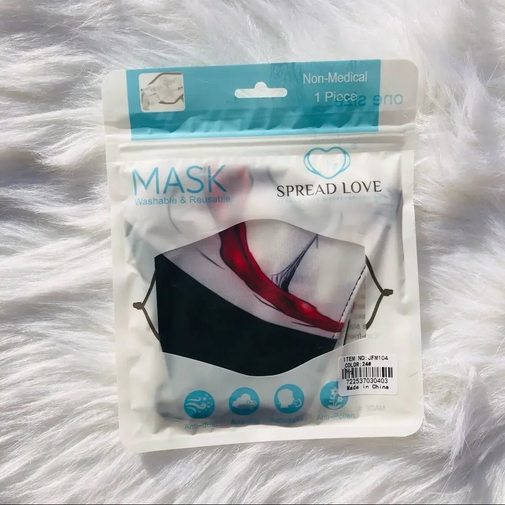 Brand New Halloween Face Mask For ADULTS Scary  Fashion Washable‎ Face Co…